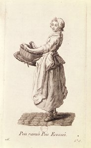 The Pea Seller, from 